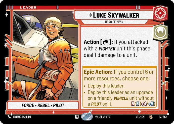SWU - Luke Skywalker - Hero of Yavin  (012/262)
