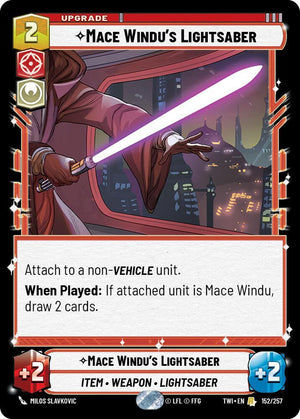SWU - Mace Windu's Lightsaber (152/257) (Foil)