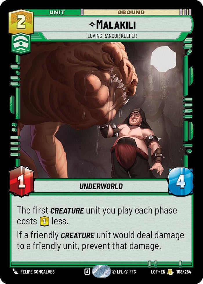 SWU - Malakili - Loving Rancor Keeper  (108/264)