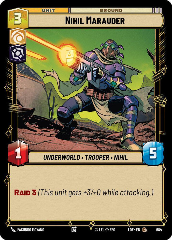 SWU - Nihil Marauder  (684) (Foil)