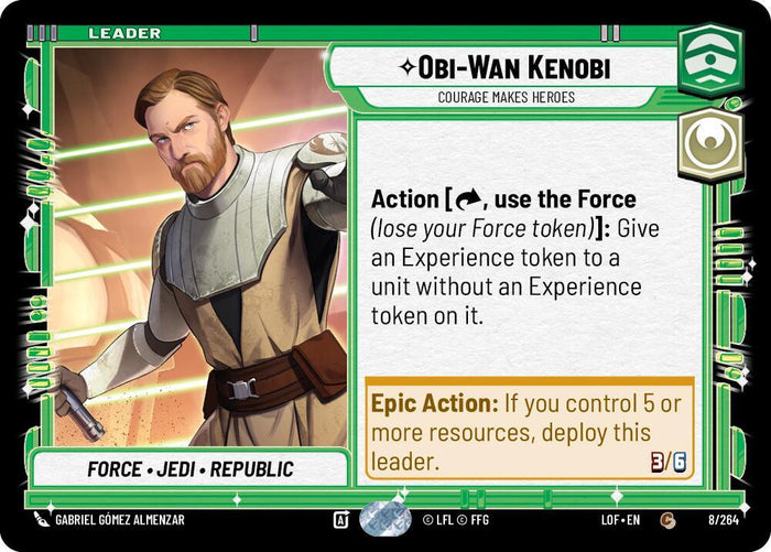 SWU - Obi-Wan Kenobi - Courage Makes Heroes  (008/264)