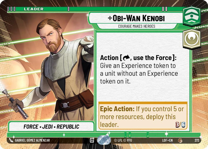 SWU - Obi-Wan Kenobi - Courage Makes Heroes  (272)