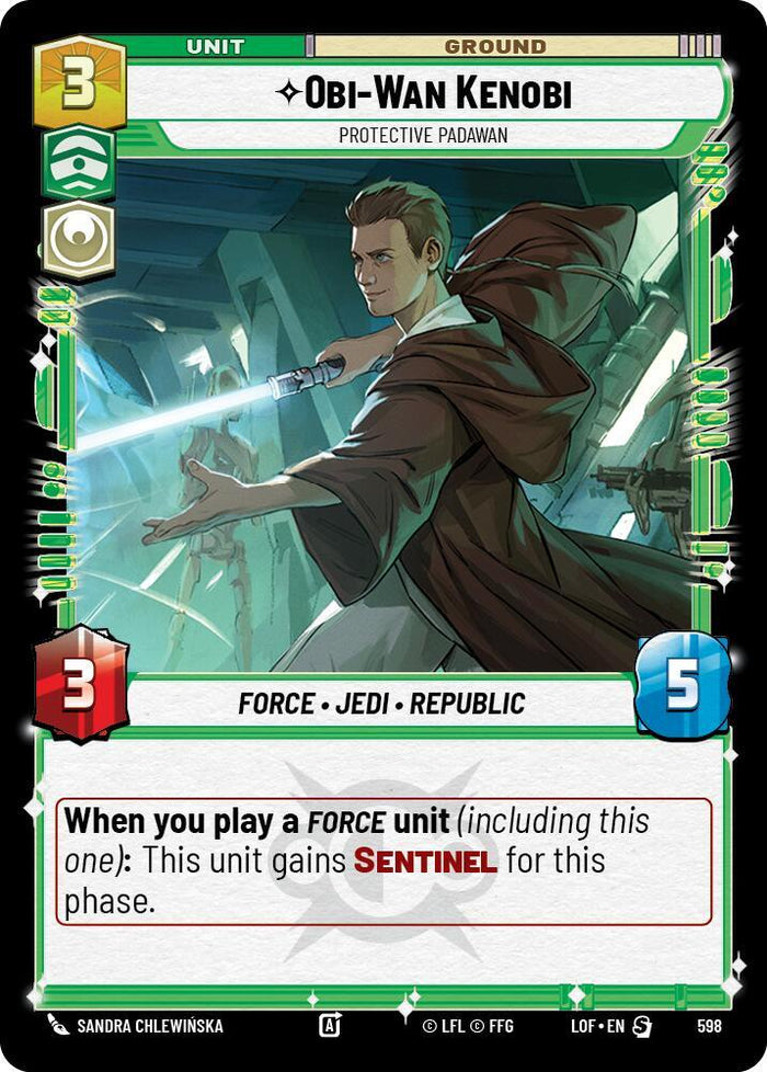 SWU - Obi-Wan Kenobi - Protective Padawan (598) (Foil)