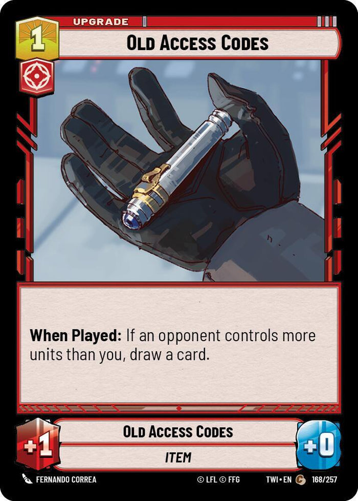 SWU - Old Access Codes (168/257)