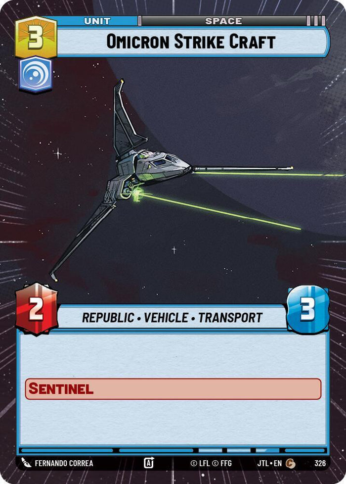 SWU - Omicron Strike Craft  (326)