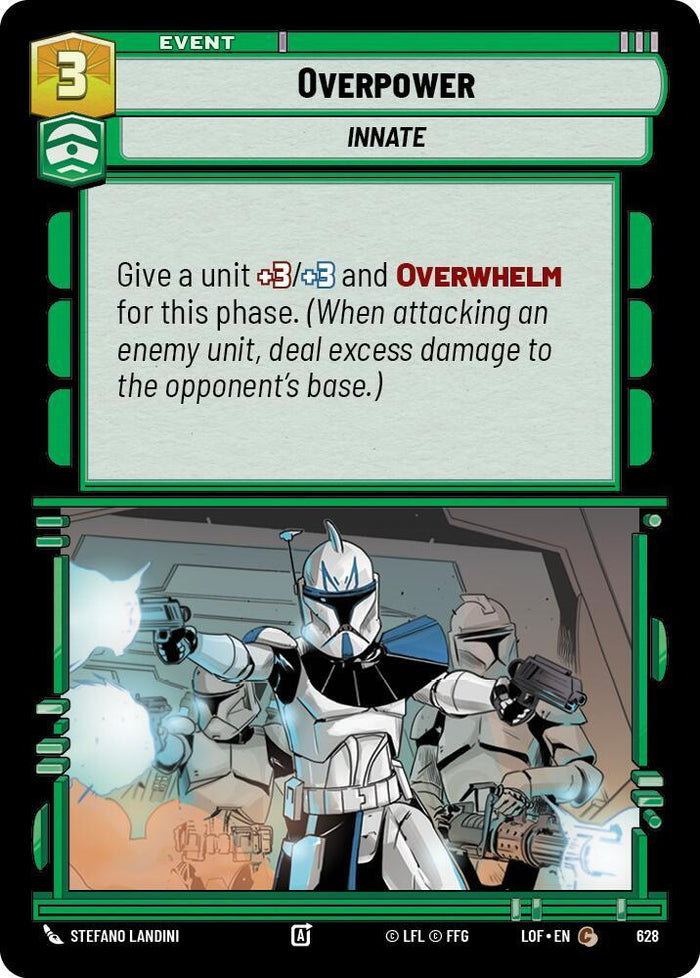 SWU - Overpower  (628) (Foil)