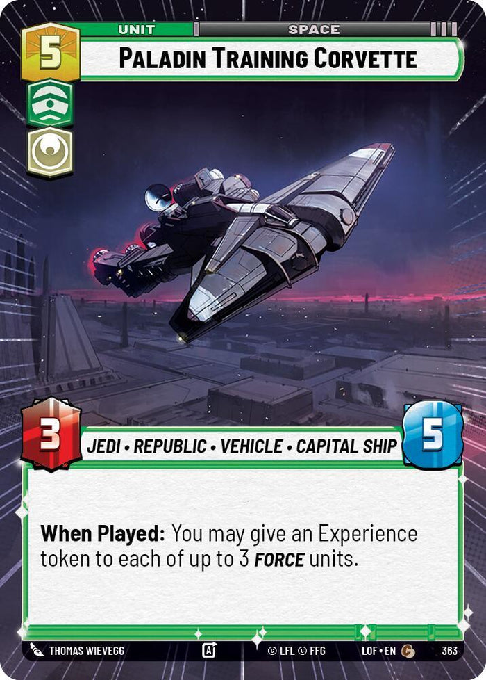 SWU - Paladin Training Corvette  (363)