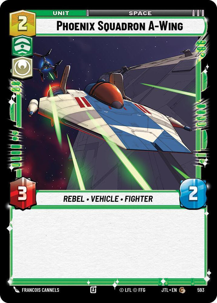 SWU - Phoenix Squadron A-Wing  (593) (Foil)