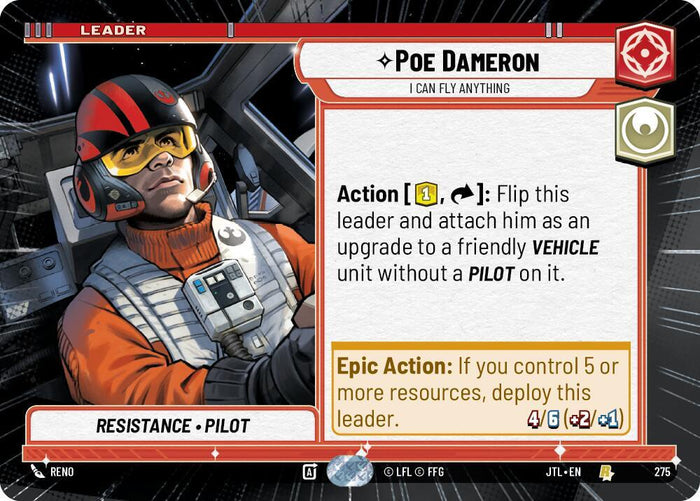 SWU - Poe Dameron - I Can Fly Anything  (275)