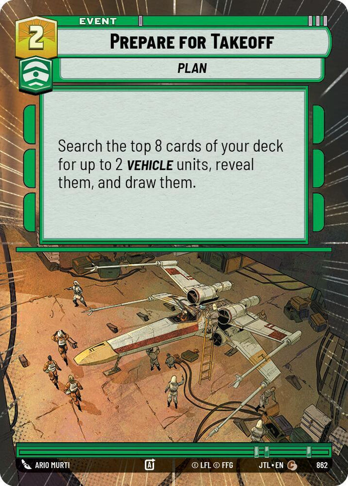 SWU - Prepare for Takeoff  (862) (Foil)