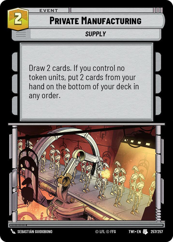 SWU - Private Manufacturing (257/257)