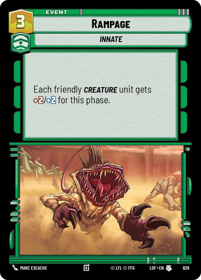 SWU - Rampage (629) (Foil)