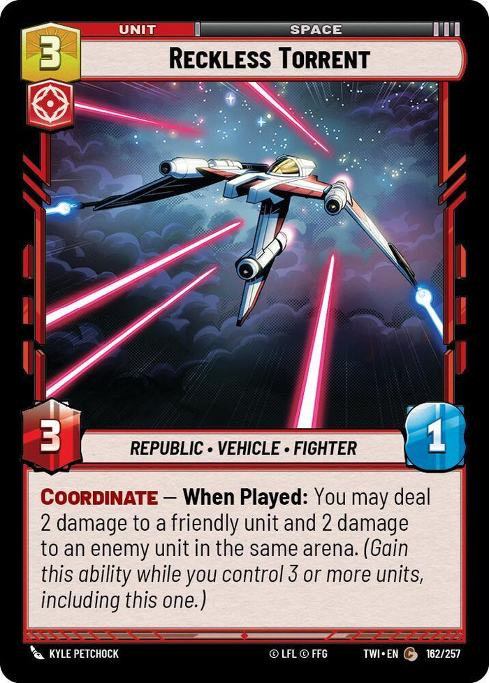 SWU - Reckless Torrent (162/257) (Foil)