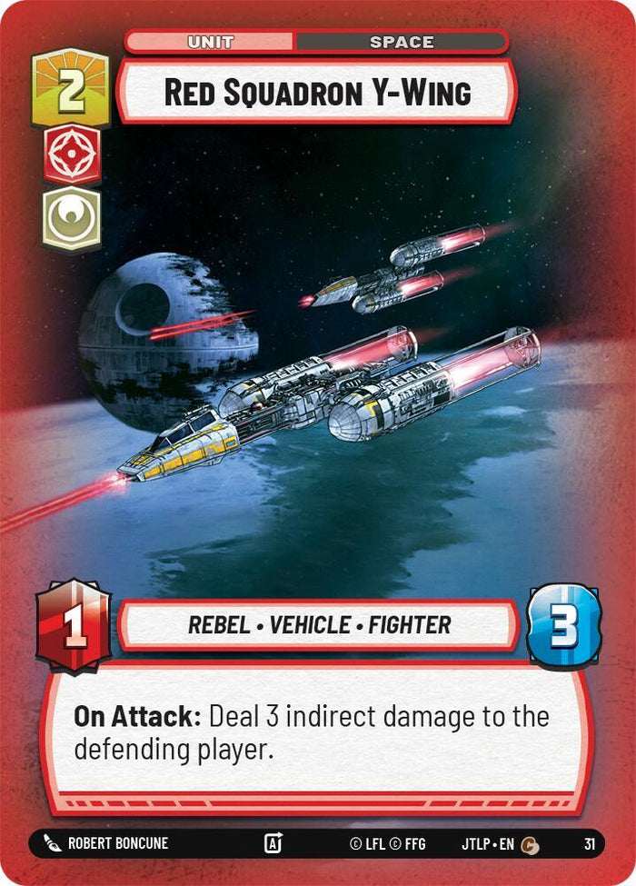 SWU - Red Squadron Y-Wing  (31) (WP) (Hyperspace Foil)