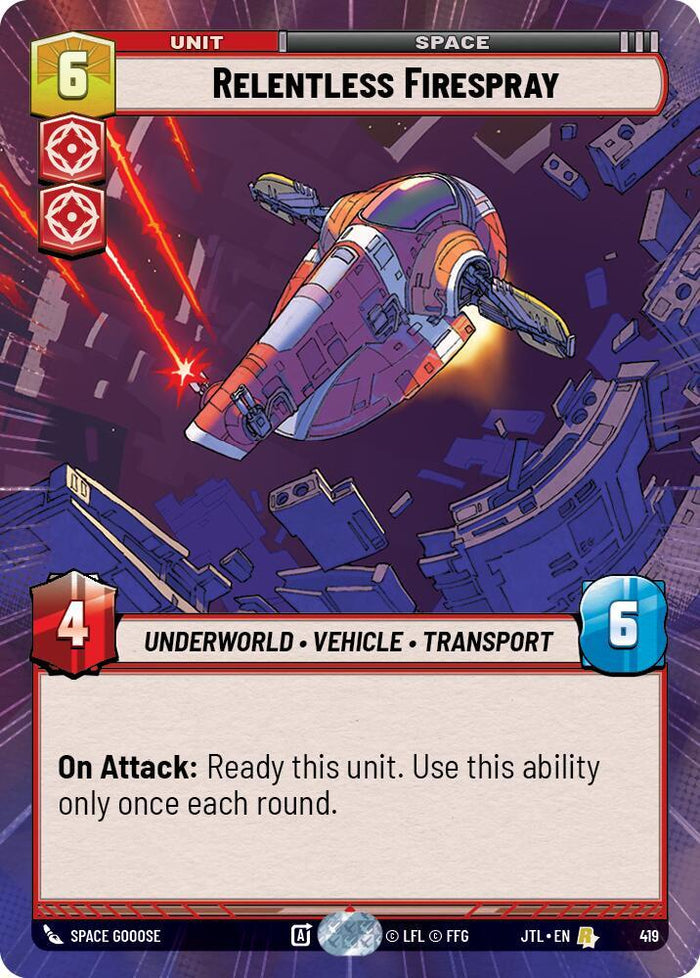 SWU - Relentless Firespray  (419)