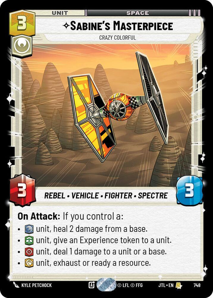 SWU - Sabine's Masterpiece - Crazy Colorful  (748) (Foil)