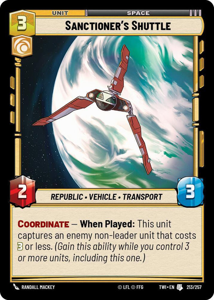 SWU - Sanctioner's Shuttle (213/257)