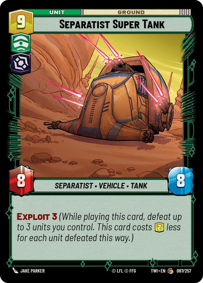 SWU - Separatist Super Tank (087/257) (Foil)
