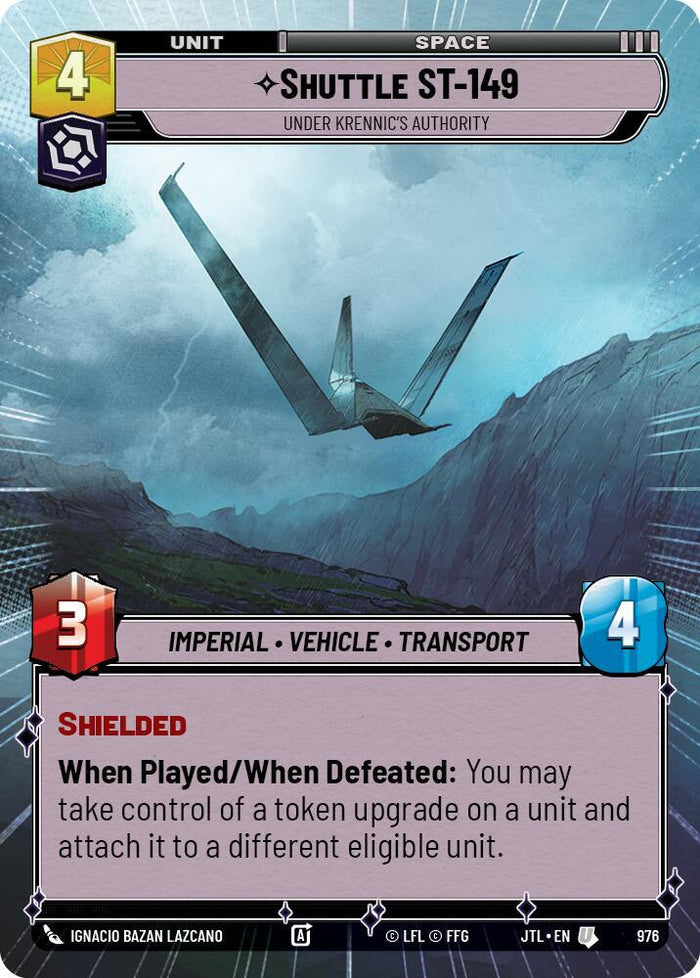 SWU - Shuttle ST-149 - Under Krennic's Authority  (976) (Foil)
