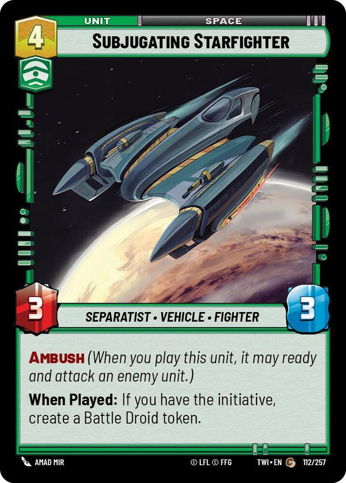 SWU - Subjugating Starfighter (112/257)