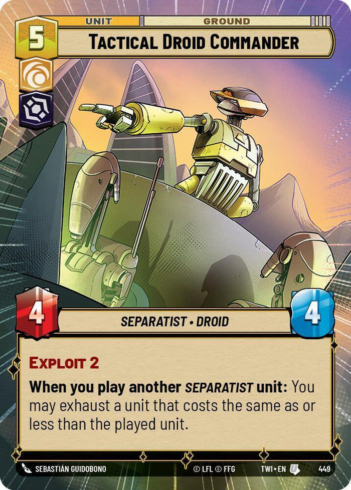 SWU - Tactical Droid Commander (449)