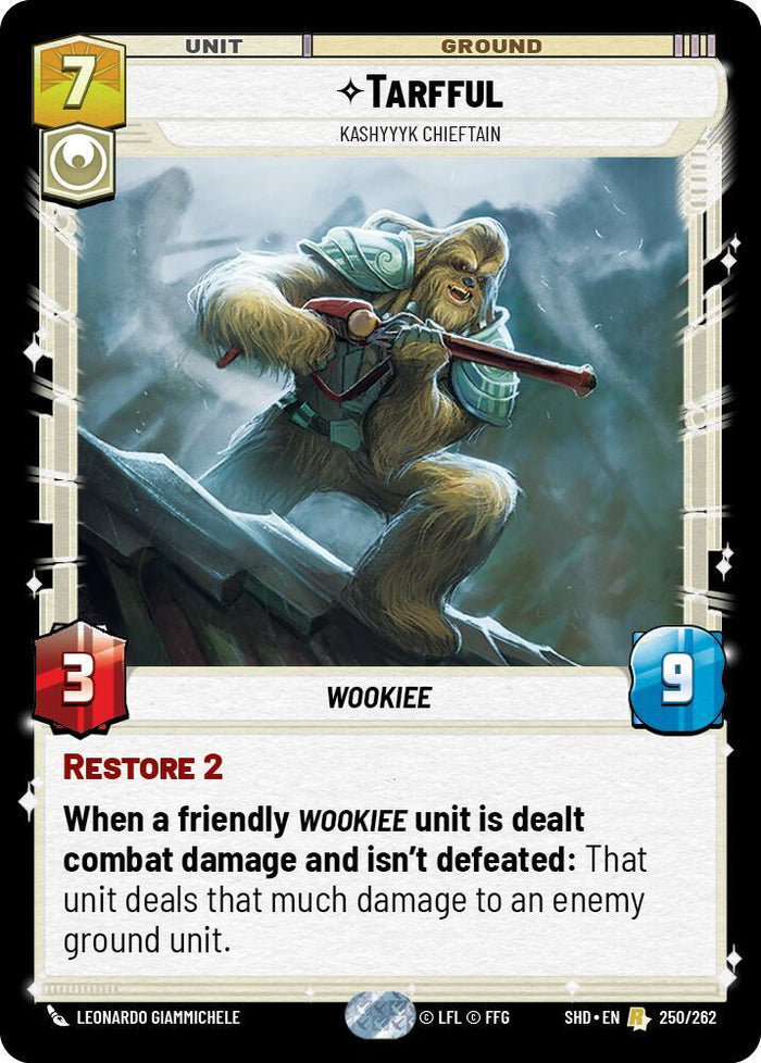SWU - Tarfful - Kashyyyk Chieftain (250/262)