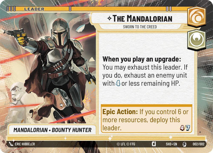 SWU - The Manalorian - Sworn To The Creed (Hyperspace Foil) (002/002)