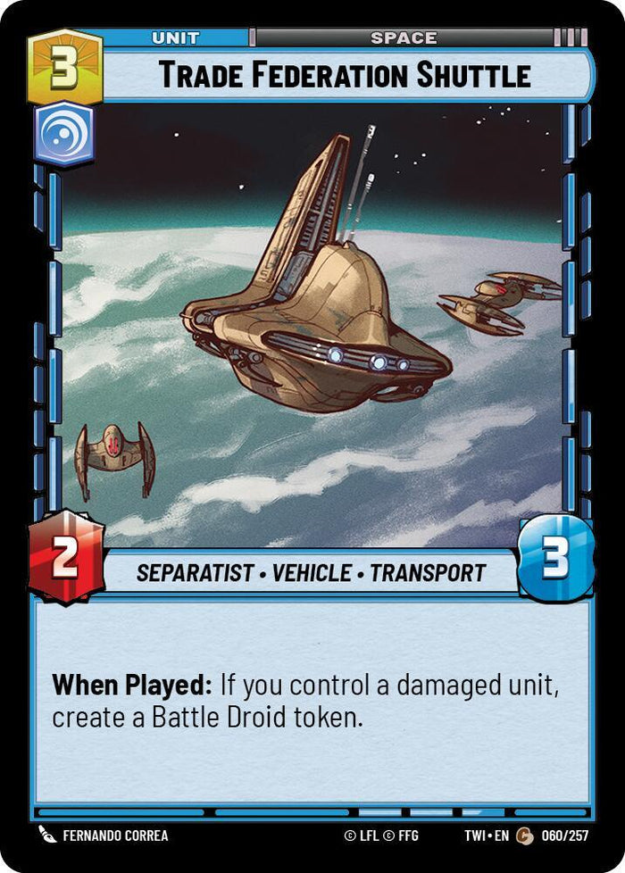 SWU - Trade Federation Shuttle (060/257)