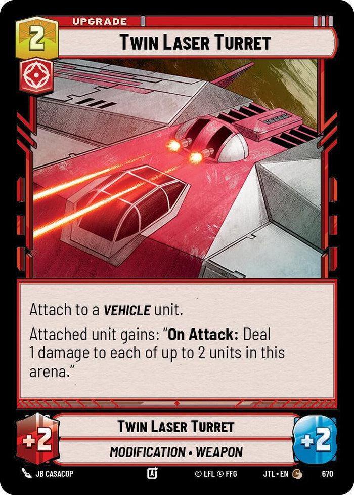 SWU - Twin Laser Turret  (670) (Foil)