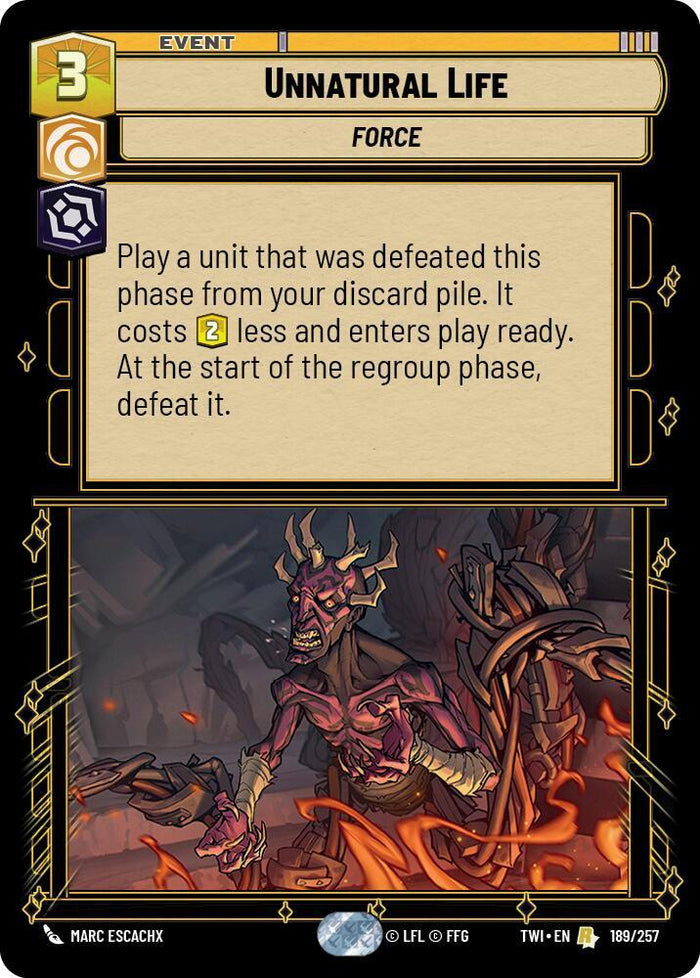 SWU - Unnatural Life (189/257) (Foil)