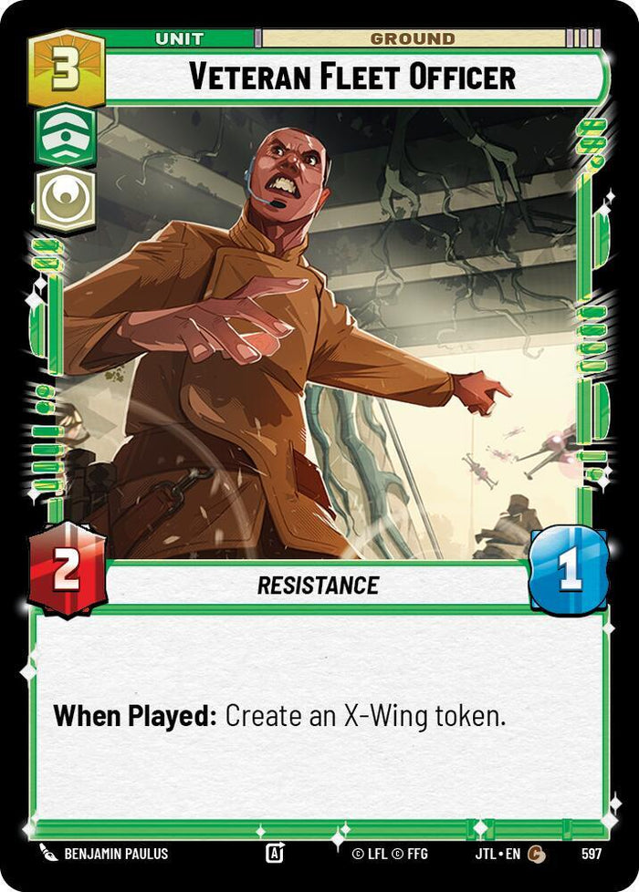 SWU - Veteran Fleet Officer  (597) (Foil)