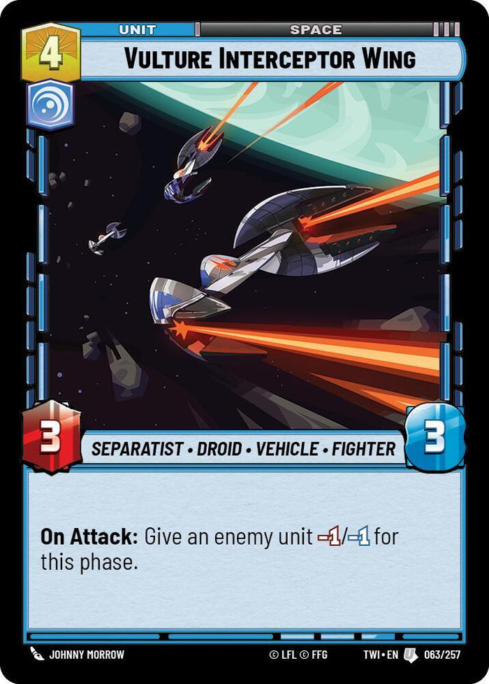 SWU - Vulture Interceptor Wing (063/257) (Foil)