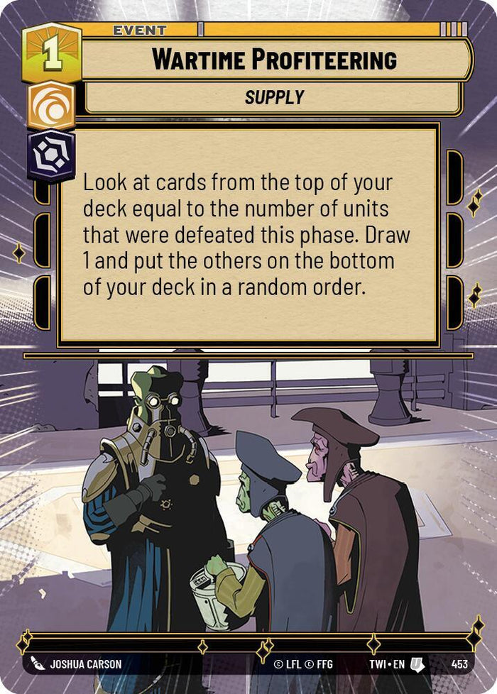 SWU - Wartime Profiteering (453) (Foil)
