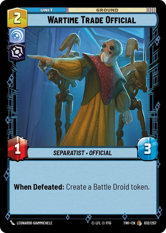 SWU - Wartime Trade Official (032/257) (Foil)