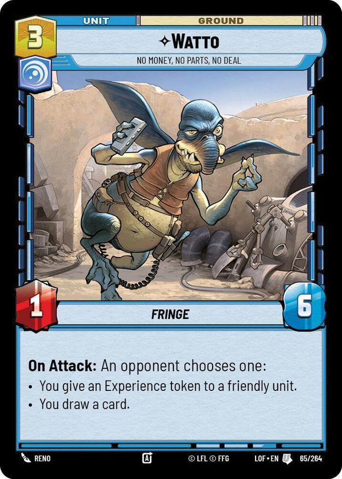 SWU - Watto - No Money, No Parts, No Deal  (065/264)