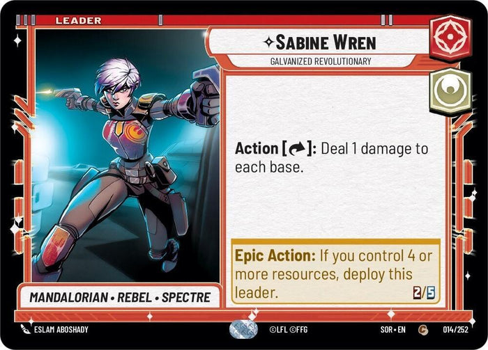 SWU - Sabine Wren - Galvanized Revolutionary (014/252)