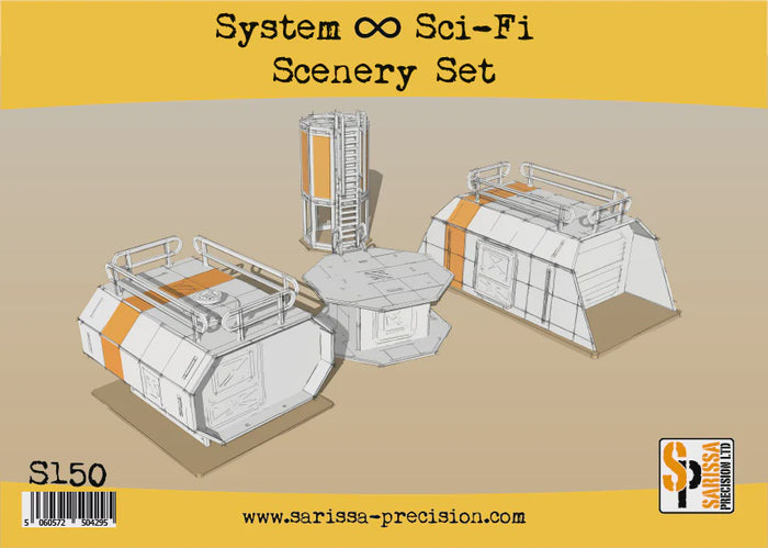 Sarrisa Precision - Sci Fi Scenery Set (S150)