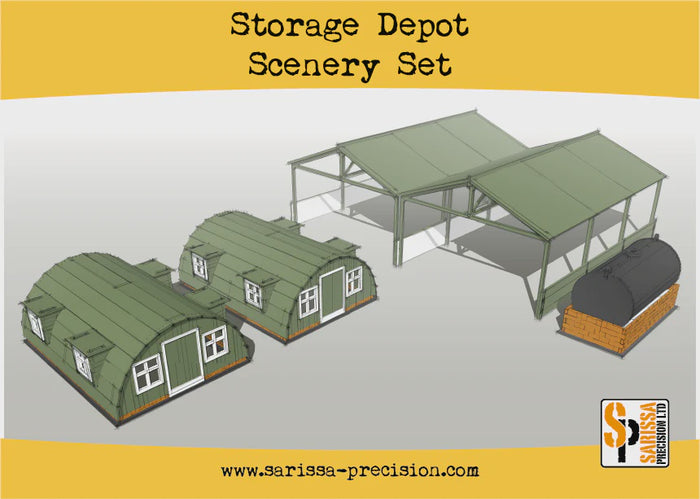 Sarrisa Precision - Storage Depot Scenery Set (N152)