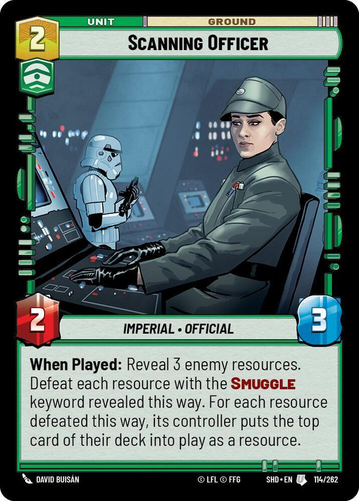 SWU - Scanning Officer (114/262)