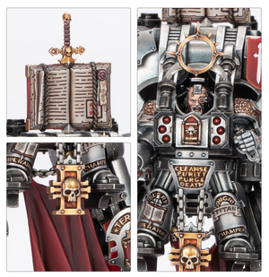 GW - Warhammer 40k Grey Knights: Grand Master In Nemesis Dreadknight  (57-05)