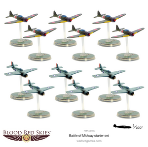 Warlord - Blood Red Skies Battle of Midway Starter Set