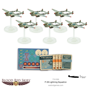 Warlord - Blood Red Skies P-38 Lightning Squadron