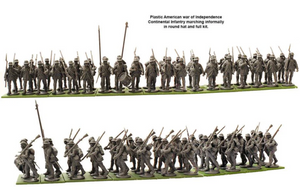 Perry Miniatures - American War of Independence Continental Infantry 1776-1783 (Black Powder)