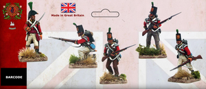 Victrix - British Peninsular Infantry Flank Company (52 Plastic Figs.)