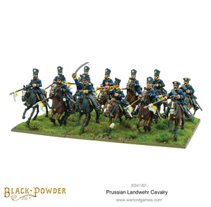 Warlord - Black Powder  Prussian Landwehr cavalry