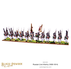 Warlord - Black Powder  Russian Line Infantry 1809-1814