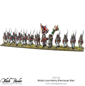Warlord - Black Powder British Line Infantry Peninsular