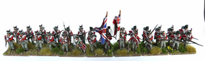 Victrix - Waterloo British Infantry Centre Company (52 Plastic Figs.)
