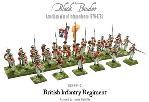 Warlord - Black Powder  British Infantry Regiment