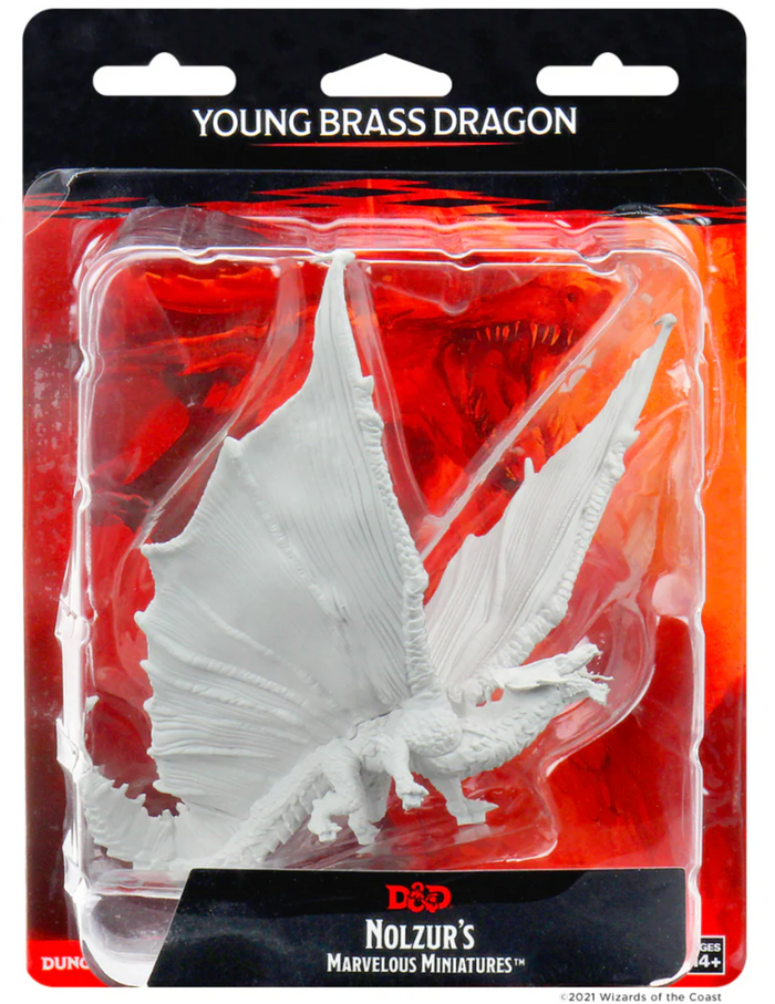 D&D Nolzur's Marvelous Miniatures: Young Brass Dragon